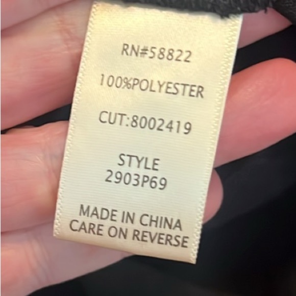 NWT,Max Studio, Button-Front, Belted,  Black Shirt Dress,Front Pockets, Size S - Picture 11 of 13